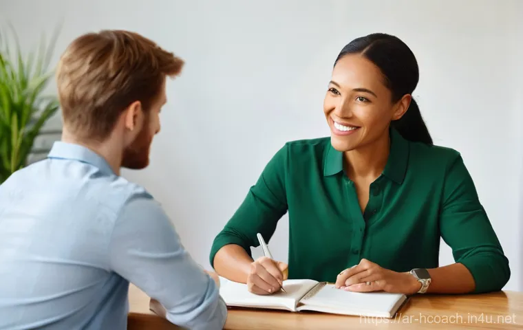 건강코칭 프리랜서로 일하는 법 - **Prompt:** A diverse female health and wellness coach, in her late 30s, with a warm and empathetic ...