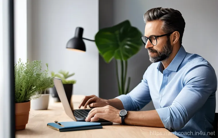 건강코칭 프리랜서로 일하는 법 - **Prompt:** A vibrant scene showing a diverse group of 6-7 adults of various ages (from 20s to 60s) ...