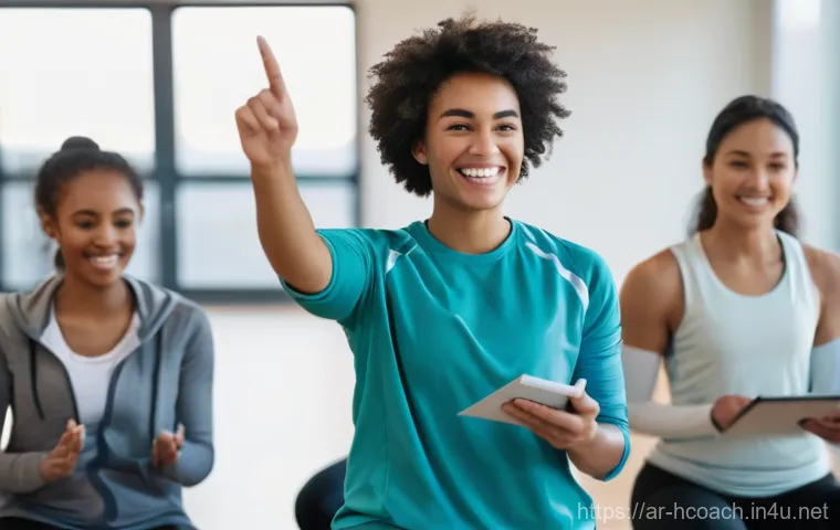 건강코칭 강의 자료 제작법 - **Prompt:** A dynamic and engaging health and wellness workshop scene featuring a diverse group of a...